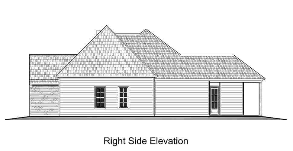 European, French Country House Plan 40323 with 4 Beds, 2 Baths, 2 Car Garage Picture 1