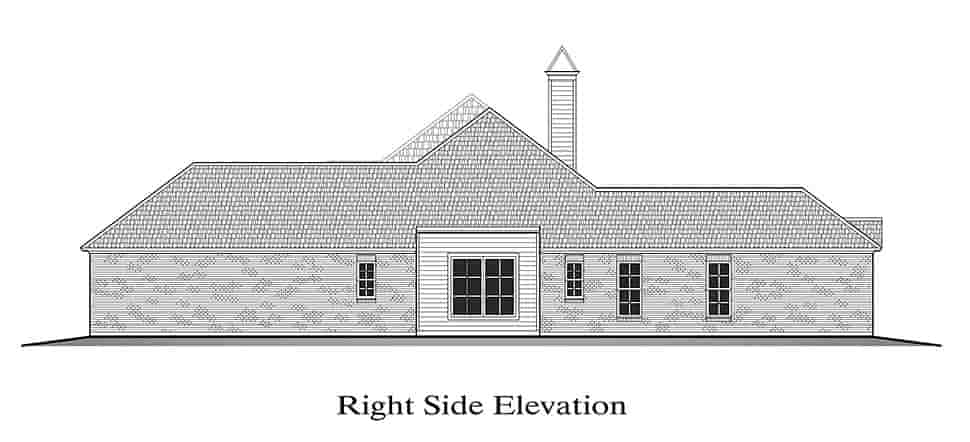 European, French Country House Plan 40326 with 4 Beds, 2 Baths, 2 Car Garage Picture 1