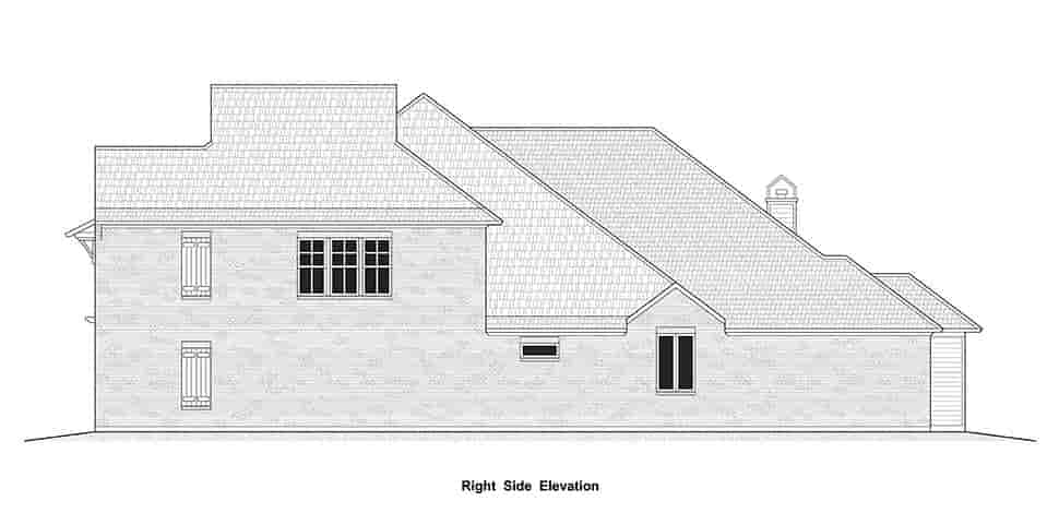 Country, European, French Country House Plan 40337 with 4 Beds, 4 Baths, 2 Car Garage Picture 8