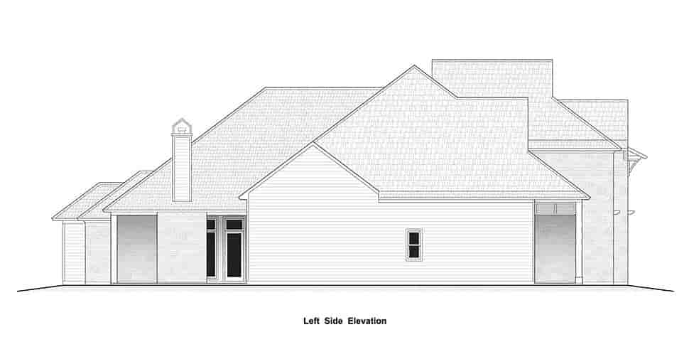 Country, European, French Country House Plan 40337 with 4 Beds, 4 Baths, 2 Car Garage Picture 9
