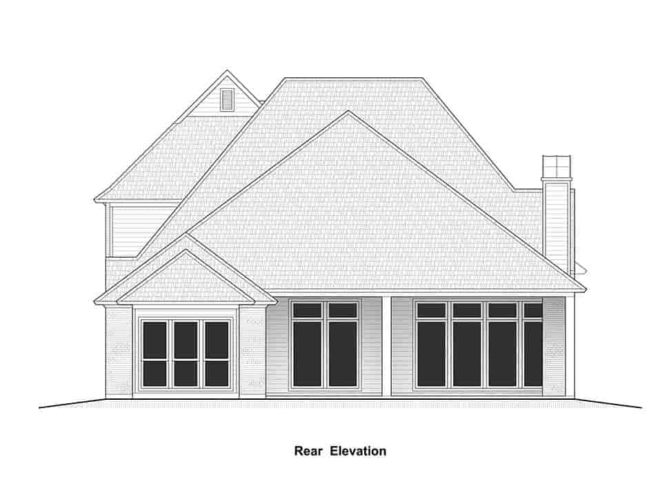 Country, European, French Country House Plan 40337 with 4 Beds, 4 Baths, 2 Car Garage Picture 10