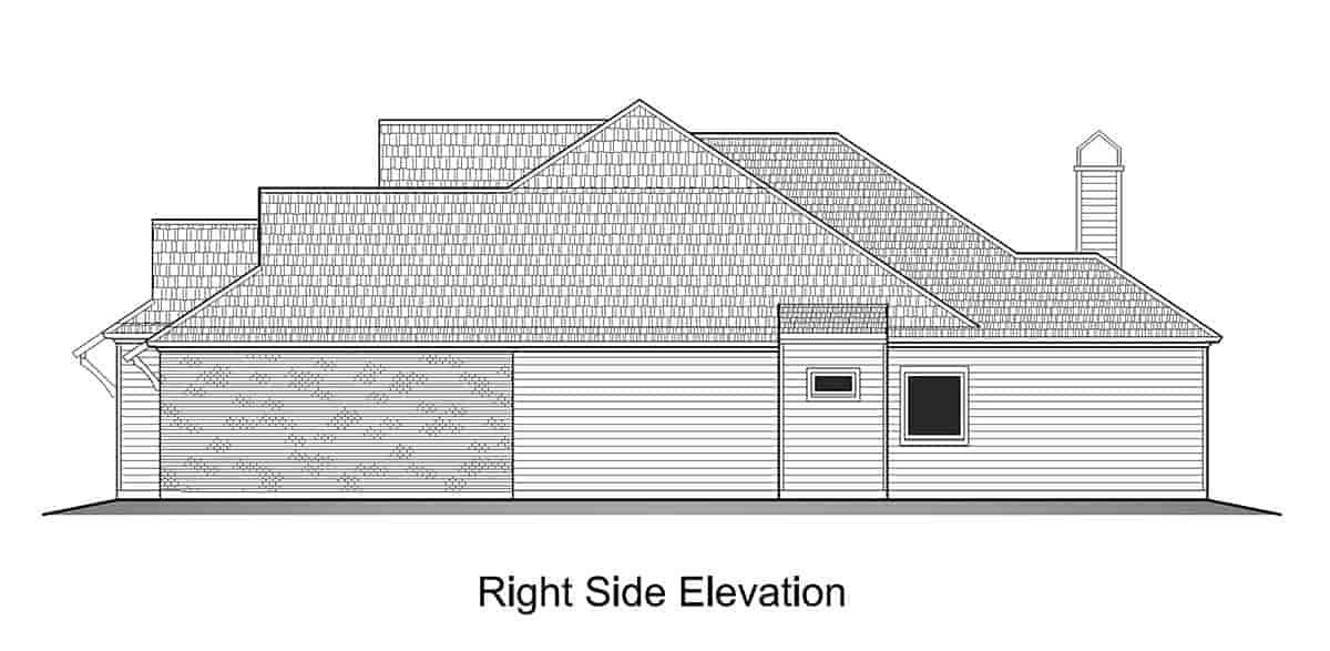 Cottage House Plan 40340 with 3 Beds, 3 Baths, 2 Car Garage Picture 1