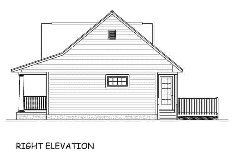 Country, Ranch, Traditional House Plan 40608 with 3 Beds, 3 Baths, 2 Car Garage Picture 2