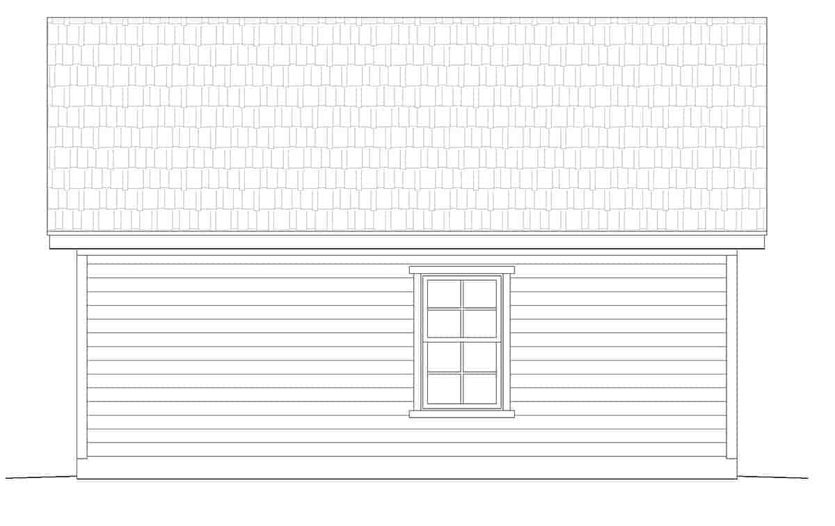 Cottage, Country, Ranch, Traditional 2 Car Garage Plan 40832 Picture 2