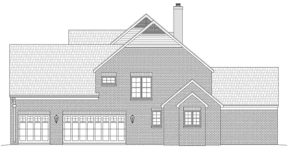European, French Country, Traditional House Plan 40856 with 5 Beds, 5 Baths, 3 Car Garage Picture 1