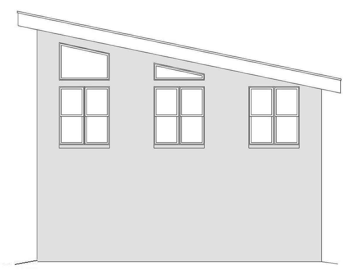 Coastal, Contemporary, Modern 2 Car Garage Apartment Plan 40865 Picture 1
