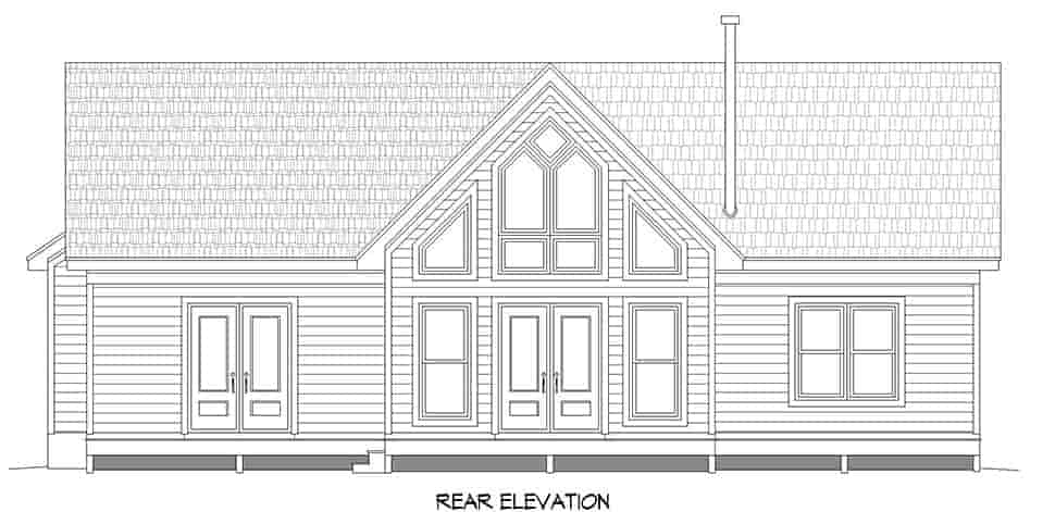 Ranch, Traditional House Plan 40891 with 3 Beds, 2 Baths Picture 4