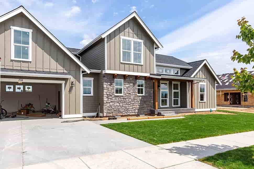 Contemporary, Country, Farmhouse House Plan 40908 with 3 Beds, 3 Baths, 2 Car Garage Picture 14