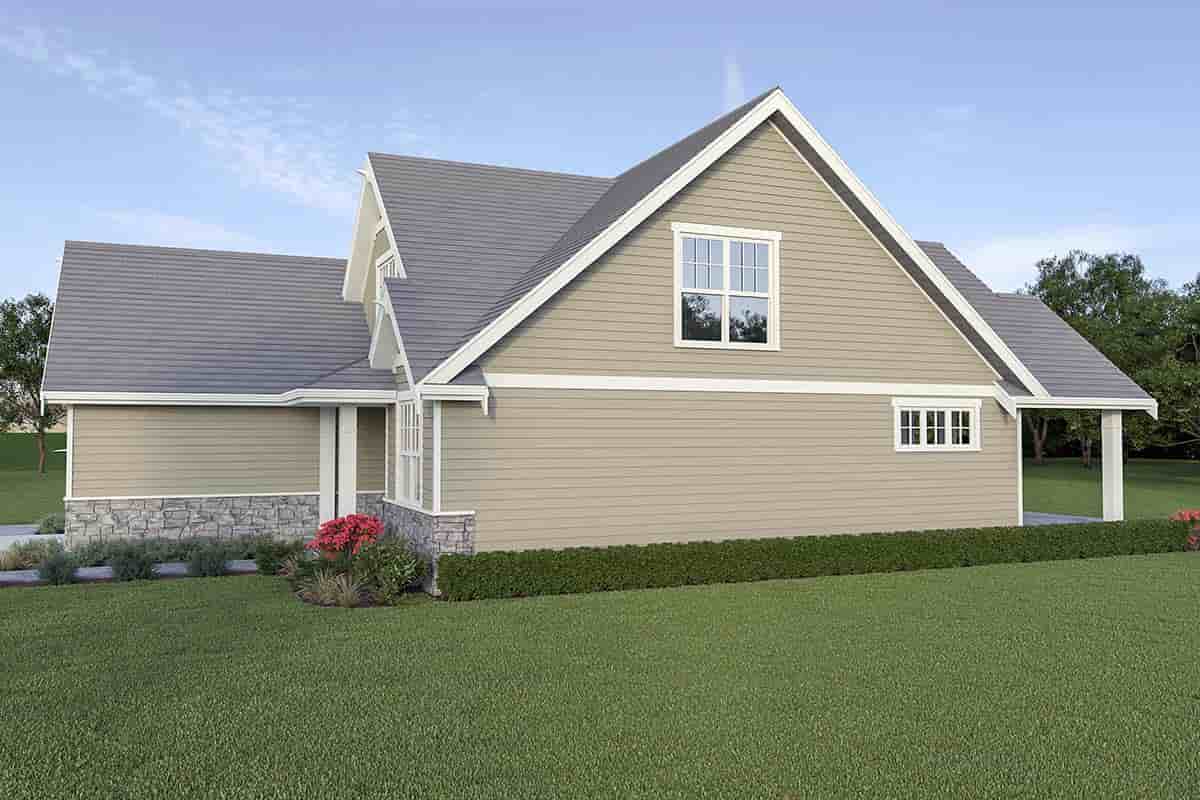 Country, Craftsman House Plan 40914 with 3 Beds, 3 Baths, 2 Car Garage Picture 1