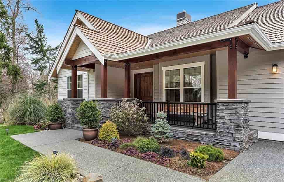 Craftsman House Plan 40926 with 3 Beds, 3 Baths, 2 Car Garage Picture 3