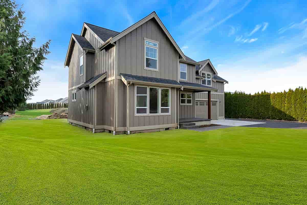 Contemporary, Farmhouse House Plan 40935 with 3 Beds, 3 Baths, 2 Car Garage Picture 2