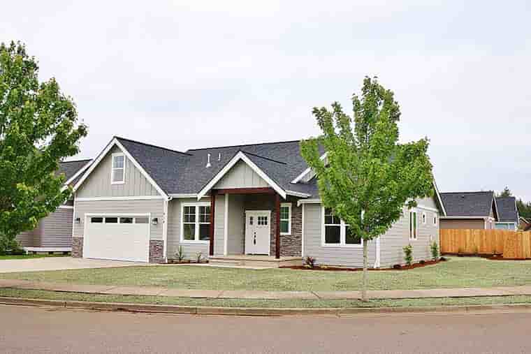 Craftsman, Traditional House Plan 40938 with 3 Beds, 2 Baths, 2 Car Garage Picture 5