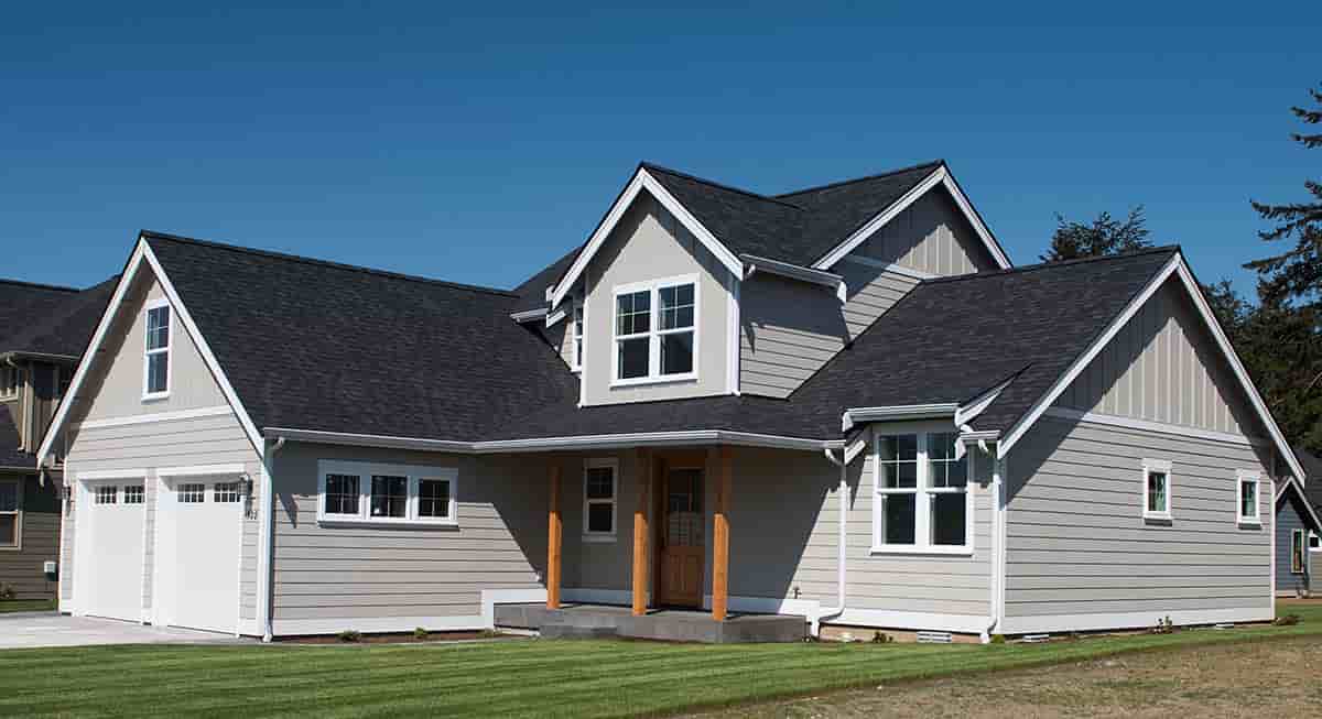 Contemporary, Farmhouse House Plan 40946 with 3 Beds, 3 Baths, 2 Car Garage Picture 1