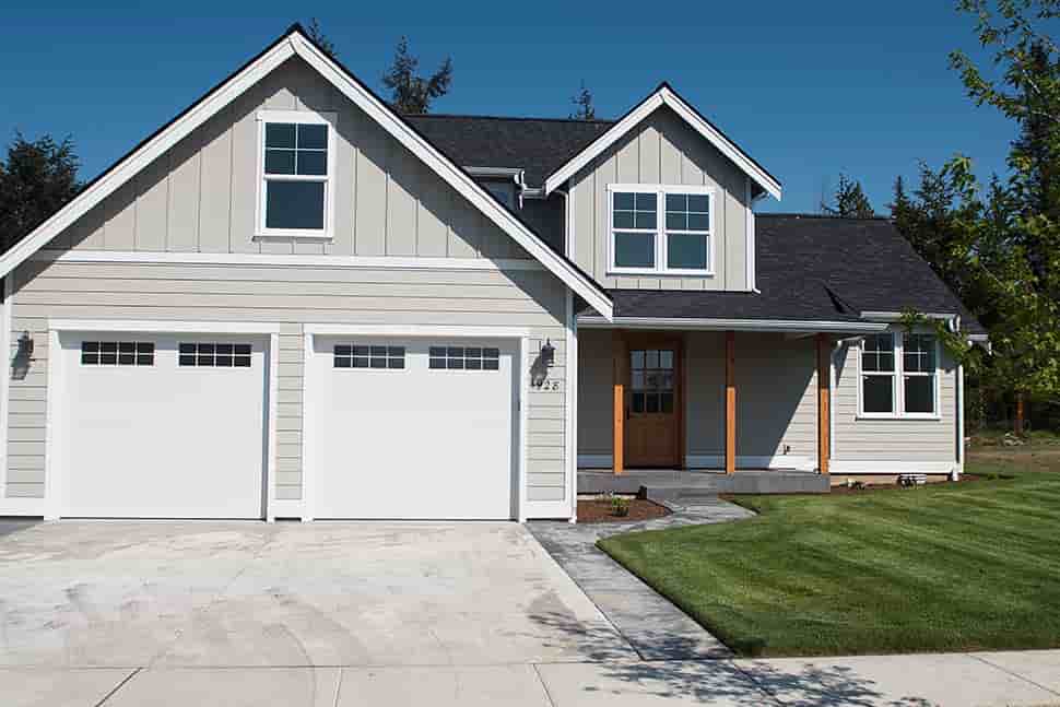Contemporary, Farmhouse House Plan 40946 with 3 Beds, 3 Baths, 2 Car Garage Picture 3