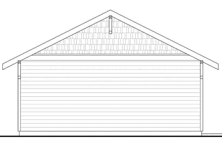 Country 2 Car Garage Plan 41151 Picture 2