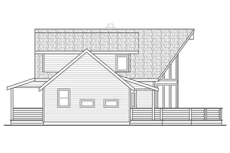 Cottage, Country House Plan 41252 with 3 Beds, 3 Baths Picture 1