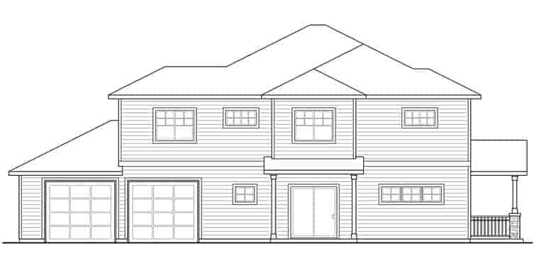 Contemporary, Country, Prairie, Ranch Multi-Family Plan 41259 with 6 Beds, 6 Baths, 2 Car Garage Picture 1