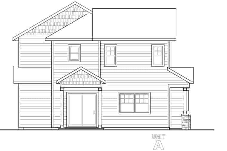 Contemporary, Cottage, Country Multi-Family Plan 41260 with 6 Beds, 6 Baths, 4 Car Garage Picture 1