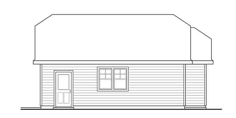 Cottage, Country 2 Car Garage Plan 41276 Picture 2