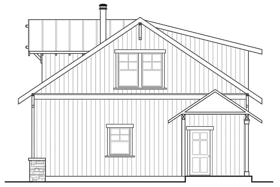 Country 2 Car Garage Plan 41330 Picture 1