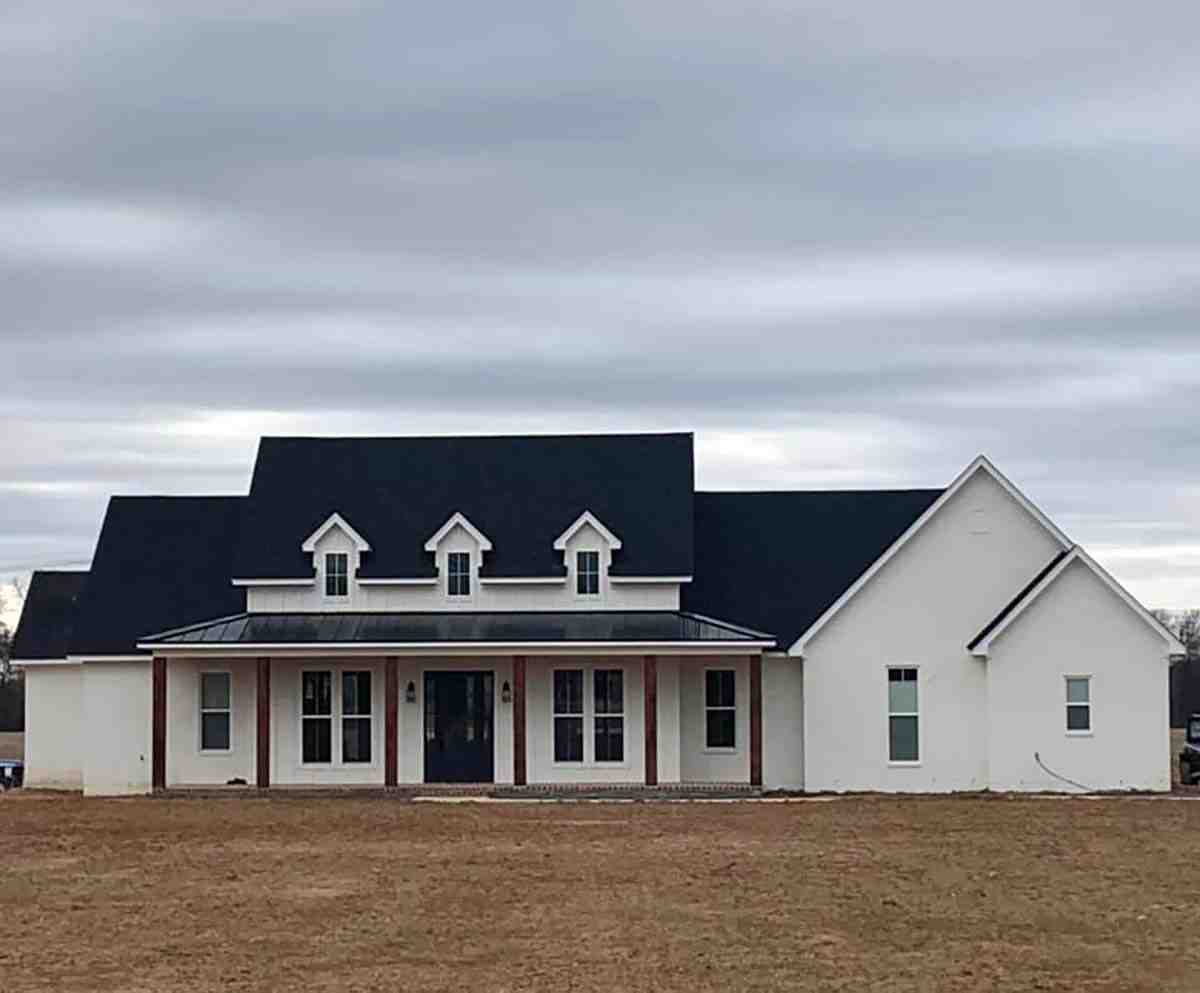 Country, Farmhouse, Southern House Plan 41409 with 3 Beds, 3 Baths, 2 Car Garage Picture 1