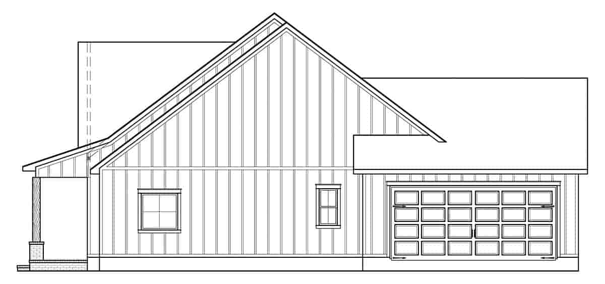 Country, Farmhouse House Plan 41453 with 4 Beds, 3 Baths, 2 Car Garage Picture 1