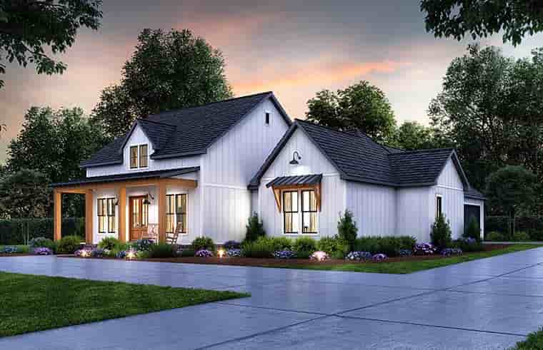 Craftsman, Farmhouse House Plan 41464 with 4 Beds, 3 Baths, 2 Car Garage Picture 5