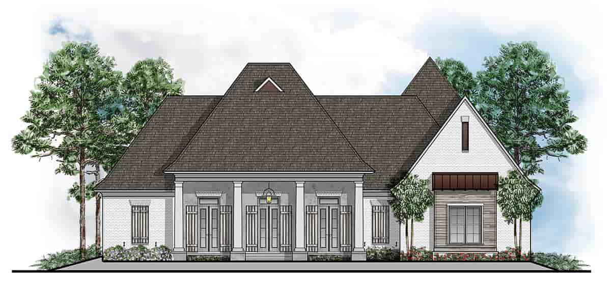 Country, European, Southern, Traditional House Plan 41686 with 5 Beds, 6 Baths, 3 Car Garage Picture 1