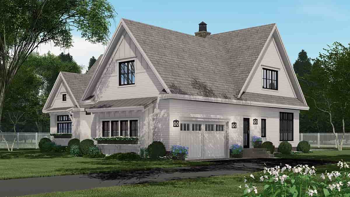 Country House Plan 41900 with 4 Beds, 4 Baths, 2 Car Garage Picture 1
