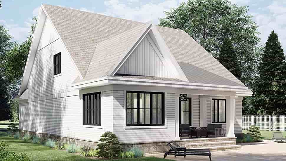 Farmhouse House Plan 41904 with 4 Beds, 4 Baths, 2 Car Garage Picture 3