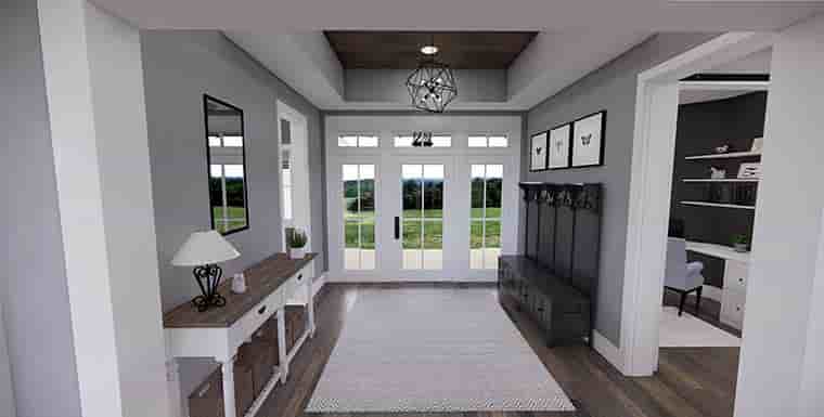 Country, Farmhouse House Plan 41919 with 3 Beds, 3 Baths, 2 Car Garage Picture 5