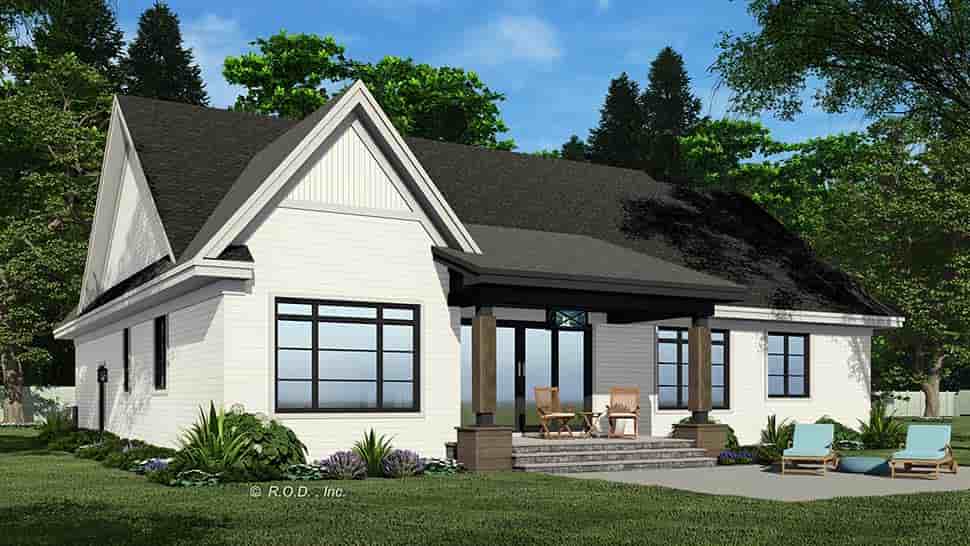 Country, Craftsman, Farmhouse, Traditional House Plan 41926 with 3 Beds, 2 Baths, 2 Car Garage Picture 6