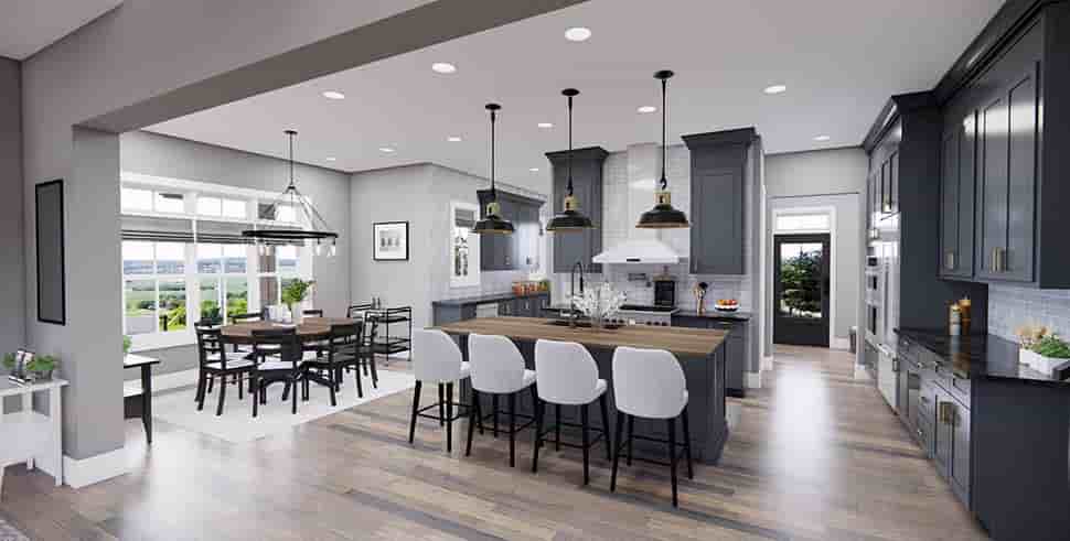 Country, Farmhouse House Plan 41946 with 3 Beds, 4 Baths, 3 Car Garage Picture 13