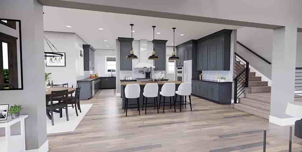 Country, Farmhouse House Plan 41946 with 3 Beds, 4 Baths, 3 Car Garage Picture 8