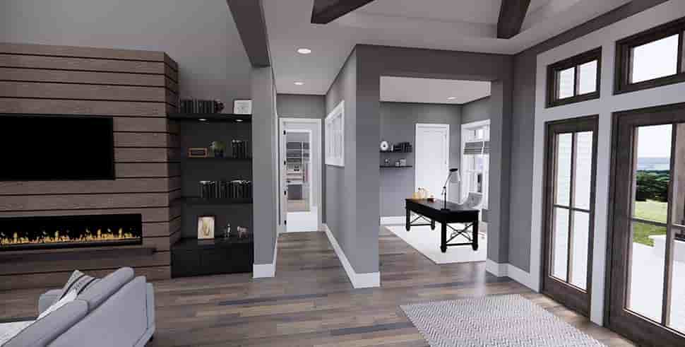 Country, Farmhouse House Plan 41946 with 3 Beds, 4 Baths, 3 Car Garage Picture 9
