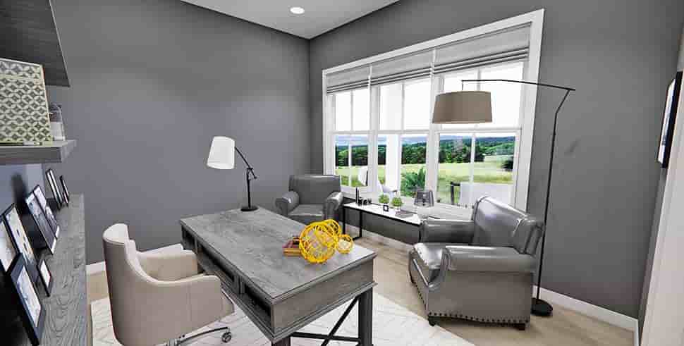 Country, Farmhouse, New American House Plan 41973 with 4 Beds, 4 Baths, 2 Car Garage Picture 10