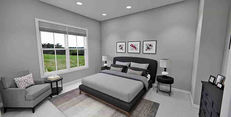 Country, Farmhouse, New American House Plan 41973 with 4 Beds, 4 Baths, 2 Car Garage Picture 15