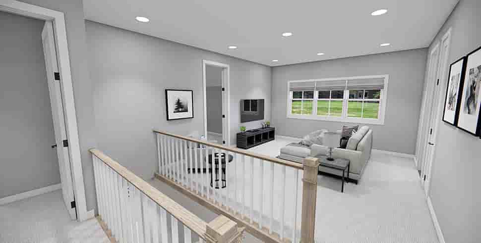 Country, Farmhouse, New American House Plan 41973 with 4 Beds, 4 Baths, 2 Car Garage Picture 43