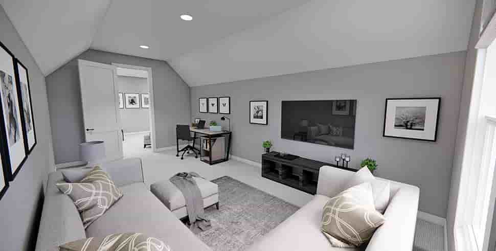 Country, Farmhouse, New American House Plan 41973 with 4 Beds, 4 Baths, 2 Car Garage Picture 49