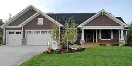 Craftsman, Ranch, Traditional House Plan 42509 with 2 Beds, 2 Baths, 3 Car Garage Picture 10
