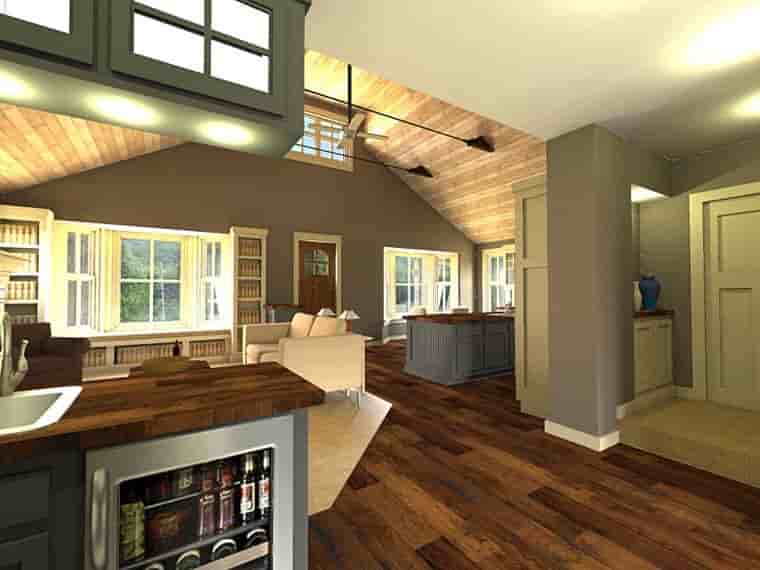Craftsman House Plan 42653 with 3 Beds, 3 Baths, 2 Car Garage Picture 3