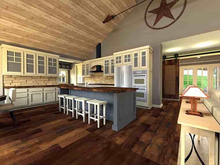 Craftsman House Plan 42653 with 3 Beds, 3 Baths, 2 Car Garage Picture 5