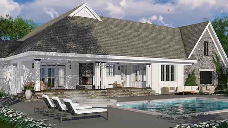 Bungalow, Cottage, Country, Craftsman, Farmhouse, Traditional House Plan 42685 with 3 Beds, 3 Baths, 2 Car Garage Picture 5