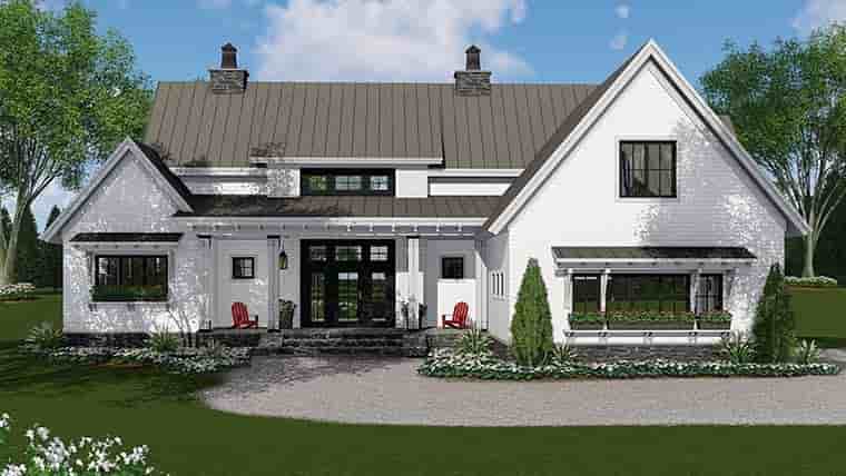 Country, Farmhouse, Southern, Traditional House Plan 42688 with 3 Beds, 3 Baths, 2 Car Garage Picture 1