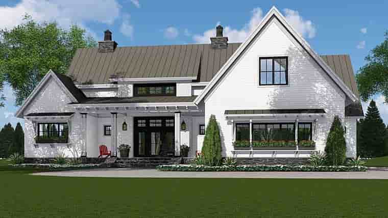 Country, Farmhouse, Southern, Traditional House Plan 42688 with 3 Beds, 3 Baths, 2 Car Garage Picture 3