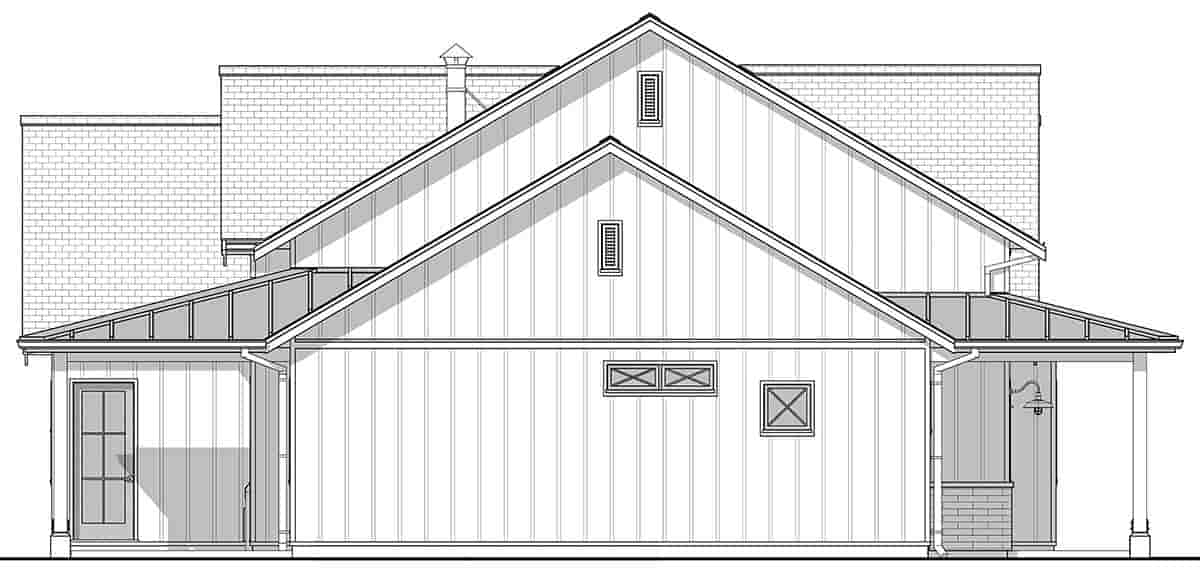 Country, Farmhouse, Ranch, Traditional House Plan 42953 with 3 Beds, 3 Baths, 2 Car Garage Picture 2