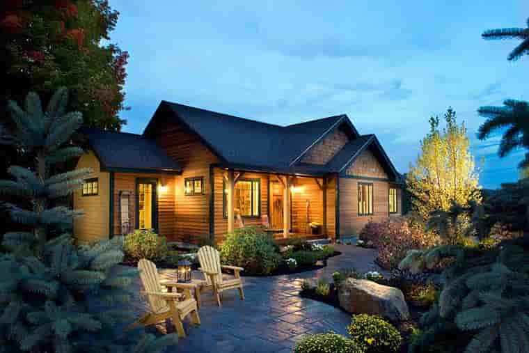 Craftsman, Ranch House Plan 43210 with 3 Beds, 2 Baths Picture 5