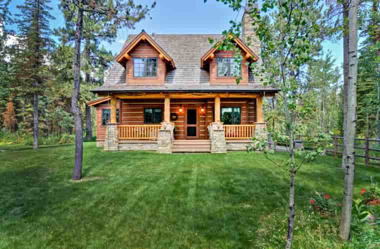 Cabin, Craftsman, Log House Plan 43212 with 2 Beds, 2 Baths Picture 10