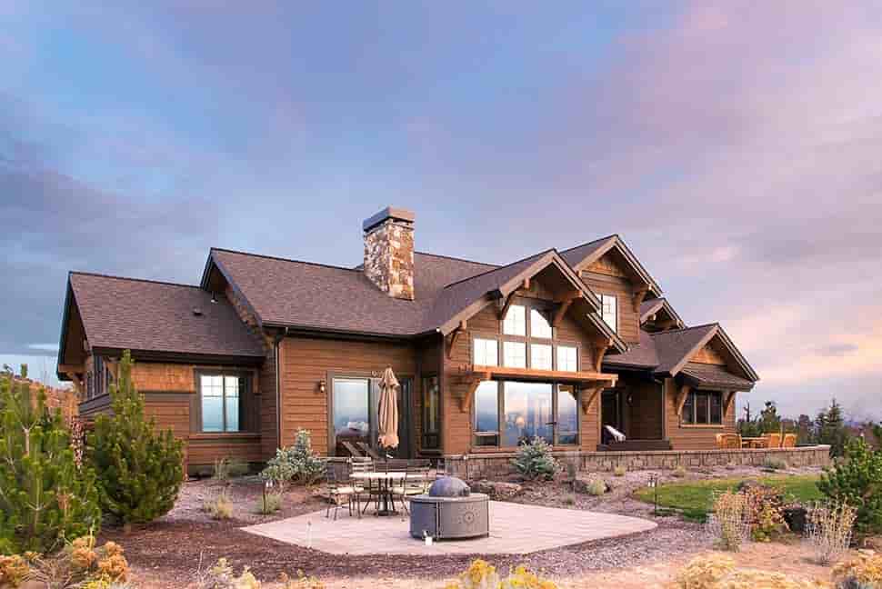Country, Craftsman House Plan 43301 with 3 Beds, 5 Baths, 3 Car Garage Picture 1