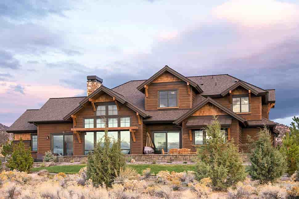 Country, Craftsman House Plan 43301 with 3 Beds, 5 Baths, 3 Car Garage Picture 2